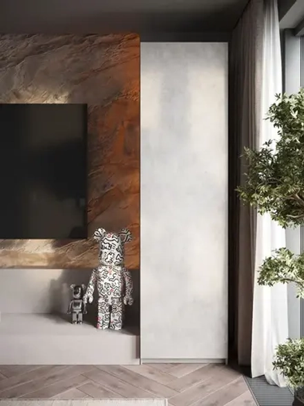 Шкаф распашной Soho, серый, 61 см