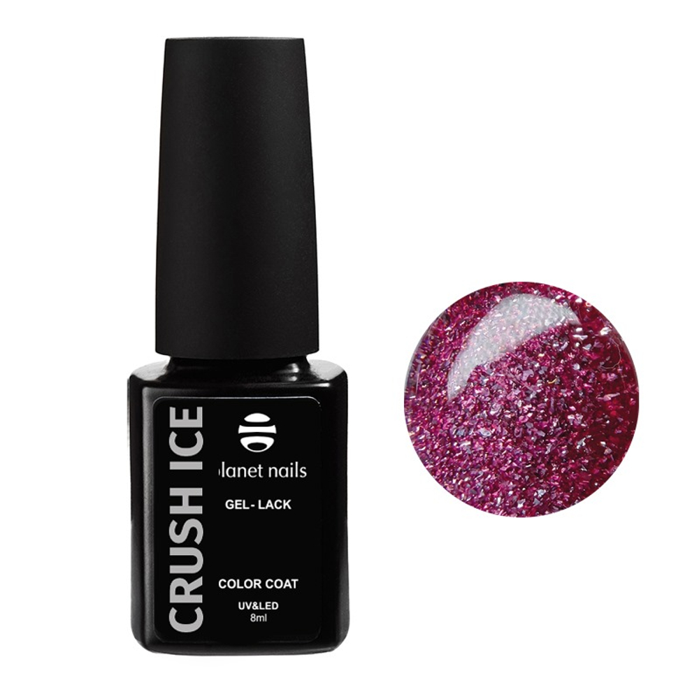 Planet Nails Гель-лак "Crush Ice" - 394, 8 мл