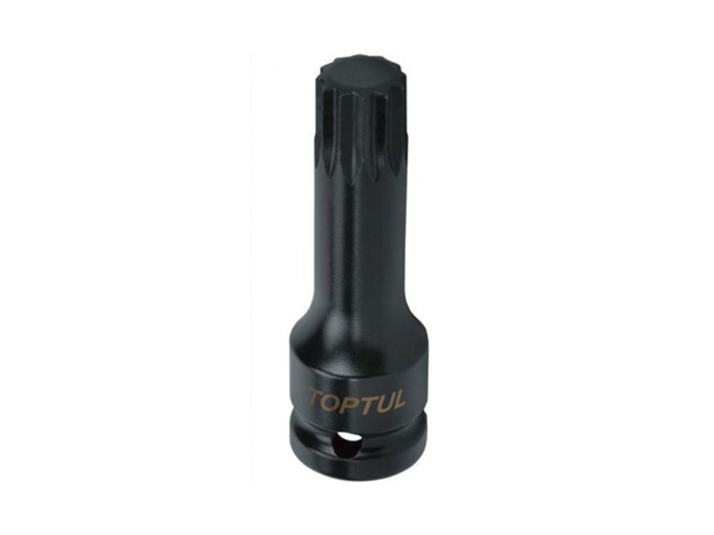 Головка ударн. 1/2" 77мм SPLINE M18 TOPTUL