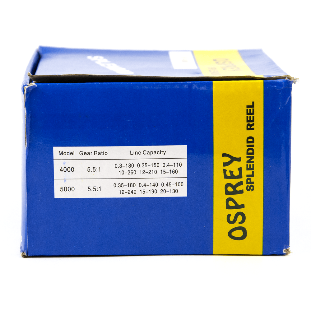 Катушка безынерционная Osprey DF (4000, 6BB, мет. шпуля)