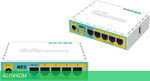 Маршрутизатор MikroTik RB750UPr2 (4UTP 10/100Mbps, 1WAN, USB, 1PoE)