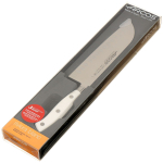 Нож кухонный Arcos, Riviera Blanca, сантоку, кован сталь, 18 см, рук пласт, 233524W