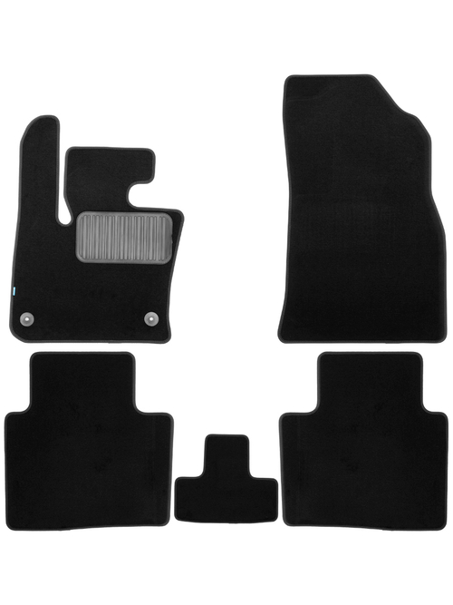 Коврики в салон для GEELY Monjaro 2023 - н.в. (I Рестайлинг) Внедорожник 5 дв. - 5 шт. коврики текстильные в салон  KLEVER05.A71830.110KH