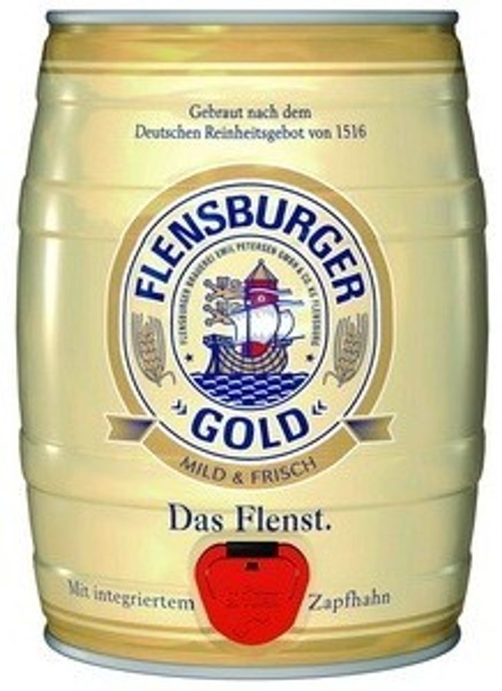 Пиво Фленсбургер Голд / Flensburger Gold 5л