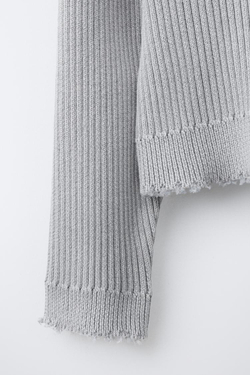 ZARA КАРДИГАН С КАПЮШОНОМ И МОЛНИЕЙ, МЯГКИЙ СЕРЫЙ