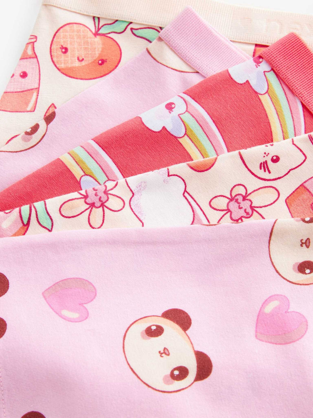 Трусы-шорты для девочки Next 412-311, 5 шт., Розовый