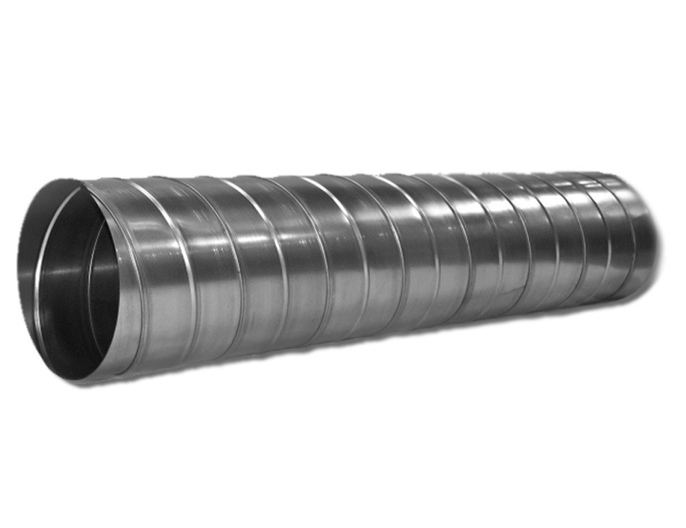 Воздуховод D125 L3000 из оцинкованной стали 0,5 мм