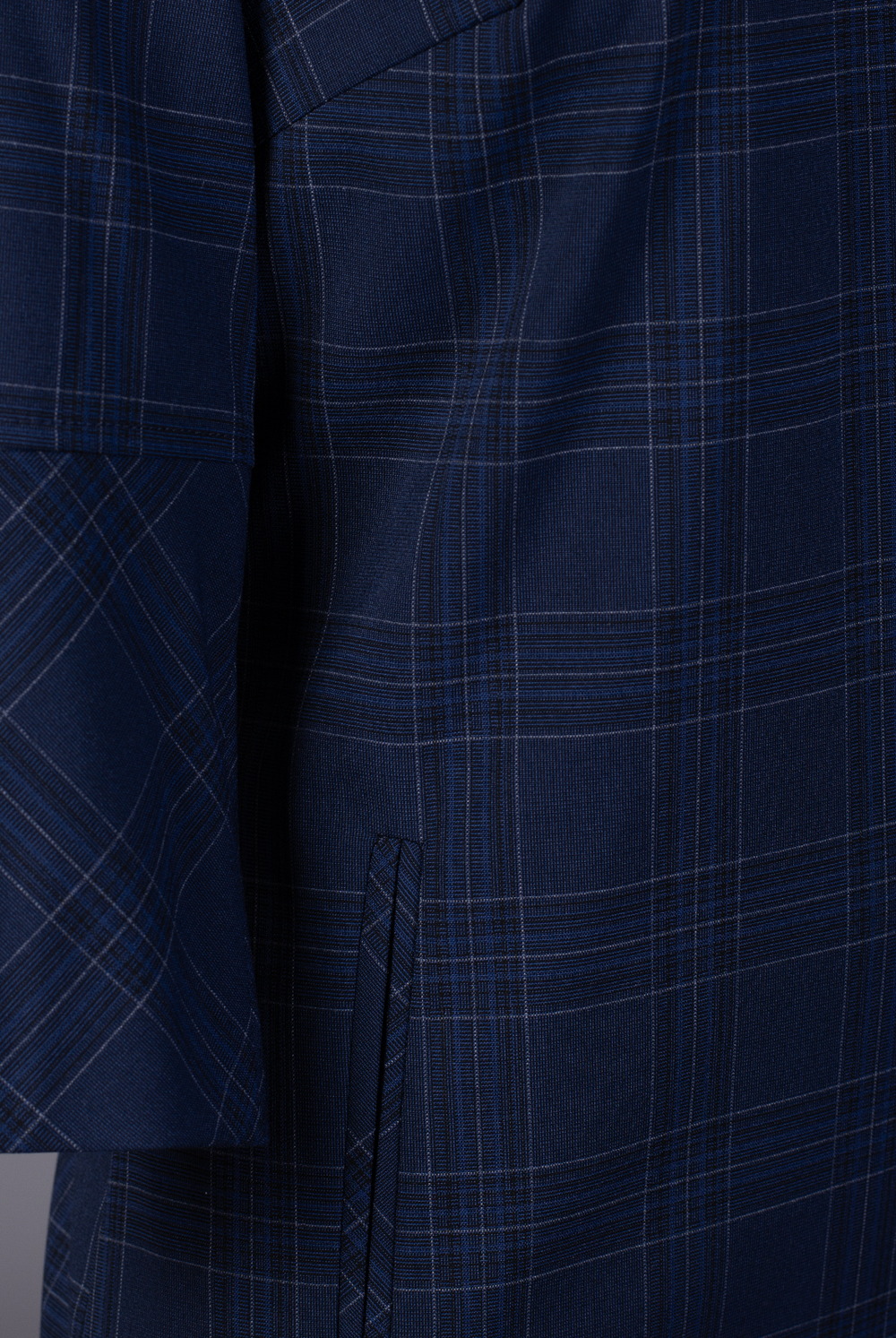 Платье женское 1390Ав, клетка #324К051390Ав