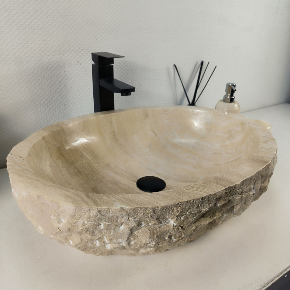 Раковина из оникса Erozy White EO-64363 56*43*15 0168