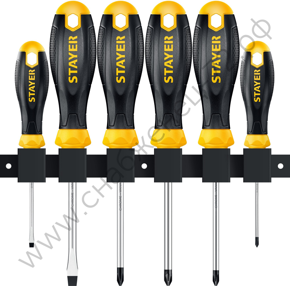 STAYER Hercules 6 предм., Набор отверток (25055-H6)