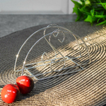 Салфетница "Скрипичный ключ", металл 13*7,5см