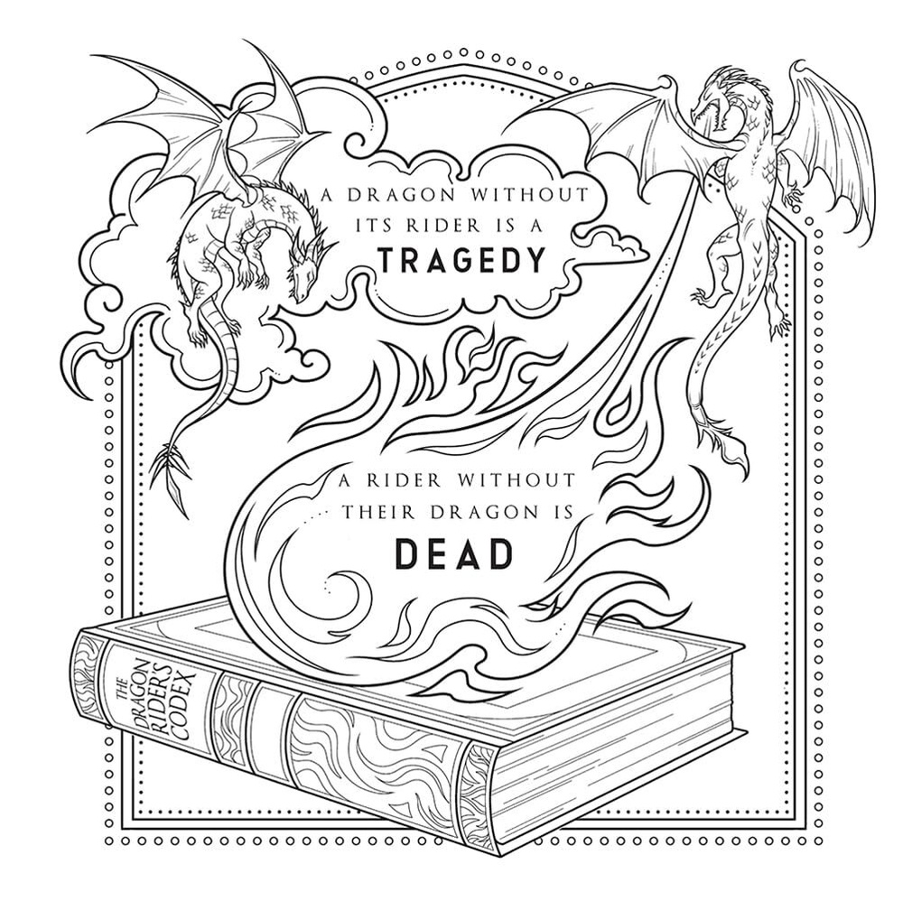 Fourth Wing: The Official Coloring & Sticker Book (02.09.2025)