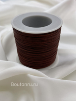 Нейлоновый шнур коричневый 0,8 мм