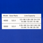Катушка безынерционная Osprey AS4000 (4000, 7BB, мет. шпуля)