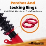 MaXpeedingrods Coilovers Suspension Lowering Kit подходит для автомобиля VW Golf R GTI MK7 15-19