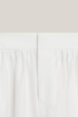 Massimo Dutti Плиссированные брюки-кюлоты - Limited Edition, экрю