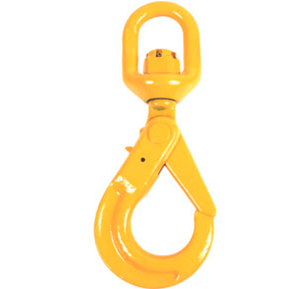 Крюк самозакрывающийся с вертлюгом TOR 12,5т (S)