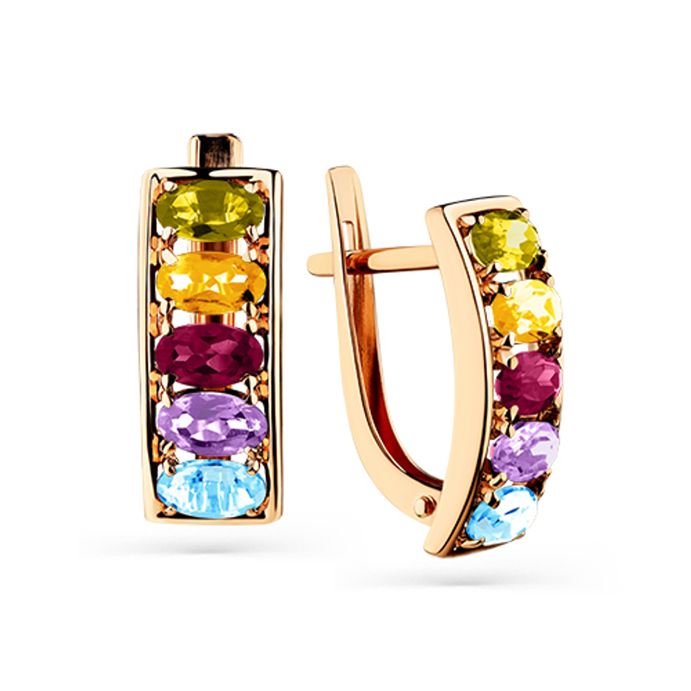 Серьги из золота 585 пробы