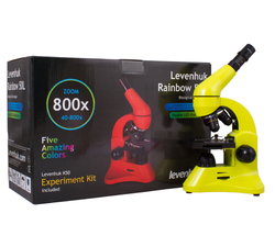 Микроскоп Levenhuk Rainbow 50L Lime\Лайм