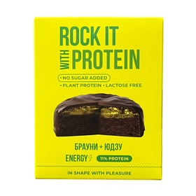 Бисквит протеиновый шоколадный с юдзу ROCK IT, 50 г