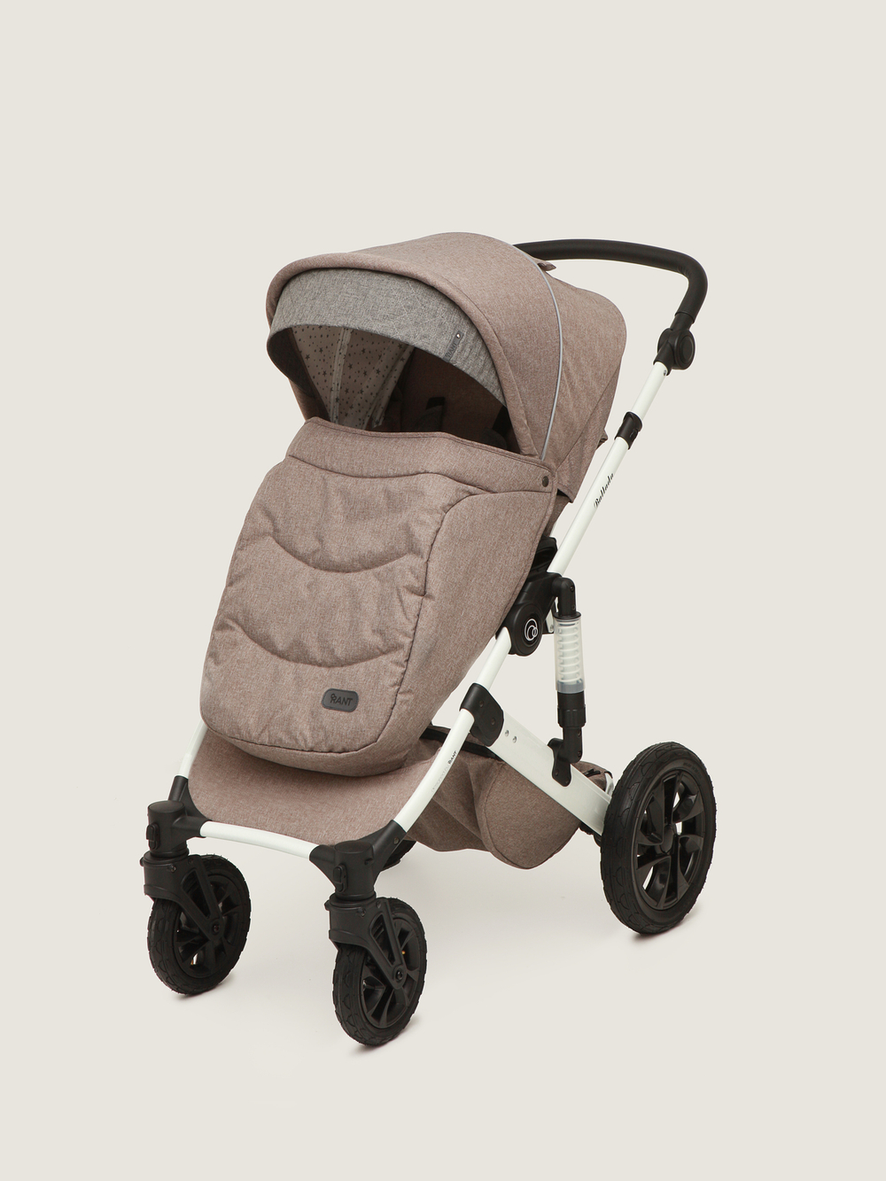 Коляска детская Rant "BALLADA" RA207 2 in 1 grey