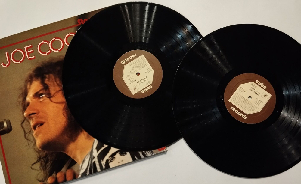 Винтажная виниловая пластинка LP Joe Cocker Starportrait 2LP (Germany 1980)