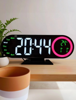 Часы-будильник настольные Gaosiio DS-3827LW BLACK