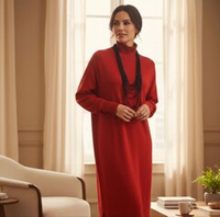 Платье трикотажное