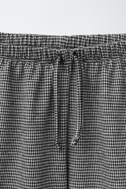 ZARA ЖАККАРДОВЫЕ БРЮКИ, СЕРЫЙ