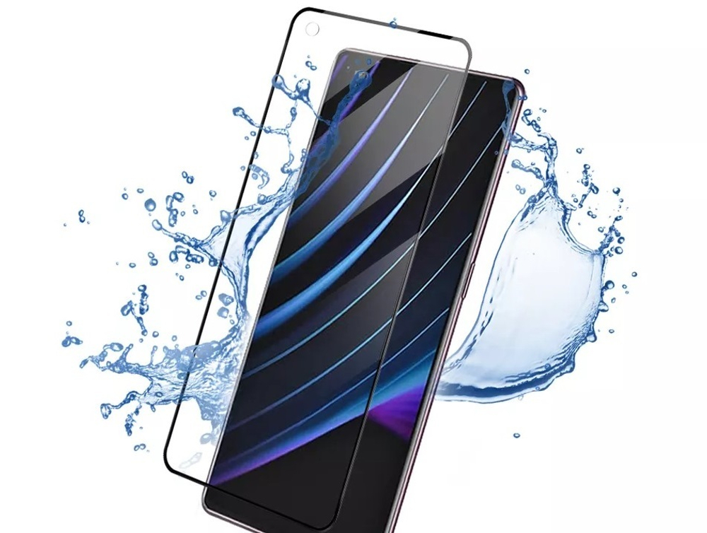 Защитное стекло 6D c олеофобным покрытием для OPPO Realme 9 Pro и Realme 9i, с отверстием под фронтальную камеру, G-Rhino