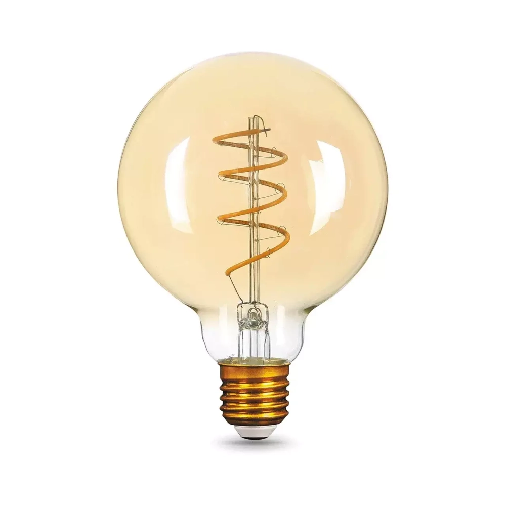 Лампа Gauss Led Filament G95 6W E27 360lm 2400K Flexible 105802007