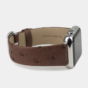 Ремешок кожаный для Apple Watch 40/41mm Classic коричневого цвета