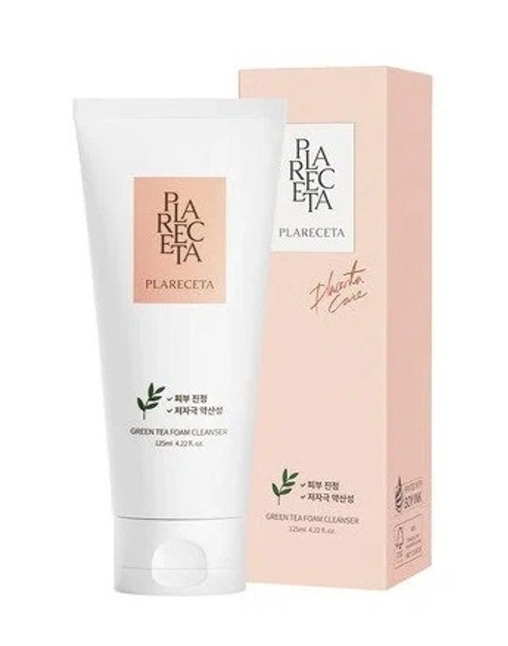 PlaReceta Пенка для очищения с антиоксидантами зеленого чая / PlaReceta Green Tea Foam Cleanser (N) 125 мл