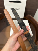 TAURILLON Кожаный двусторонний ремень с логотипом