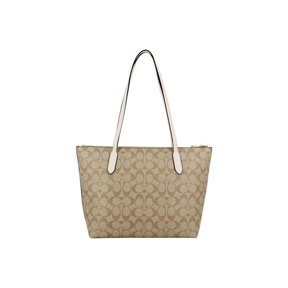 Сумка Coach Bag Zip Top Tote In Signature Canvas
