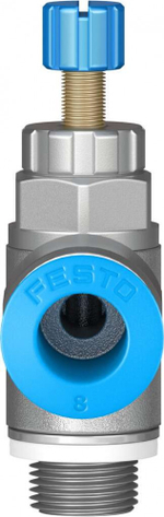 Дроссель с обратным клапаном Festo GRLA-1/8-QS-8-RS-D
