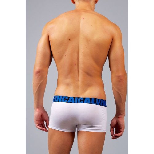 Мужские трусы боксеры белые Calvin Klein