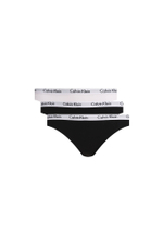 трусики 3 пары Calvin Klein Underwear - черный(000QD3588E)
