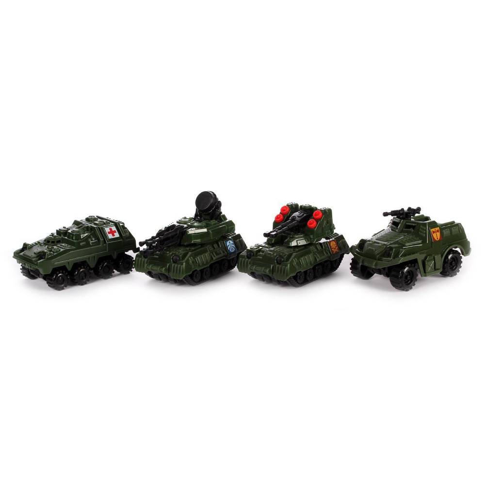 Военная серия мини 4 шт (в блистере) (Нордпласт)