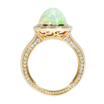 Кольцо c Эфиопским Опалом, R0029-4/2