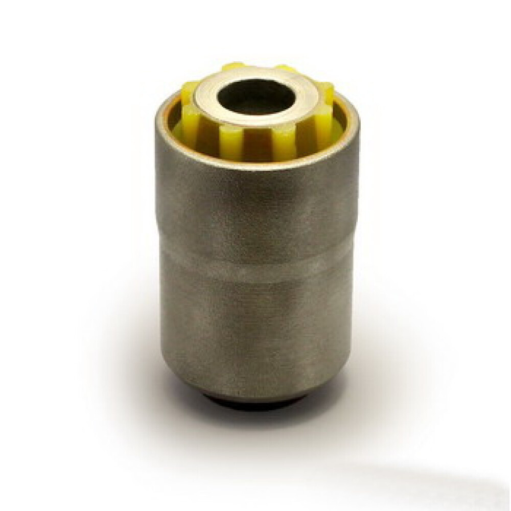 Полиуретановый сайлентблок задней подвески, нижнего поперечного рычага (под пружину), крепление к кузову (1 шт.), Точка опоры.4-06-2861