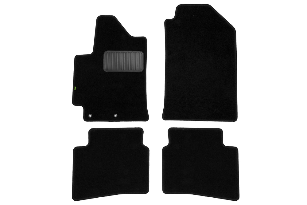 Коврики в салон для HYUNDAI Solaris 2017-2020, 2020-, седан, 4 шт. (текстиль) KLEVER02206101210KH