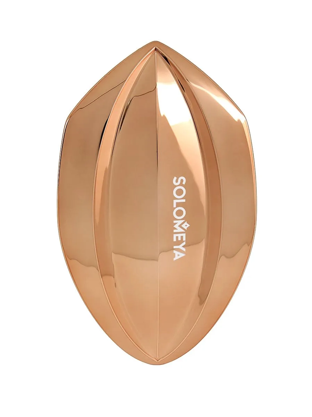 [Solomeya] Мини-расческа для распутывания, массажа и мытья кожи головы ЗОЛОТАЯ Wonder Scalp Brush Golden Mini, 1шт