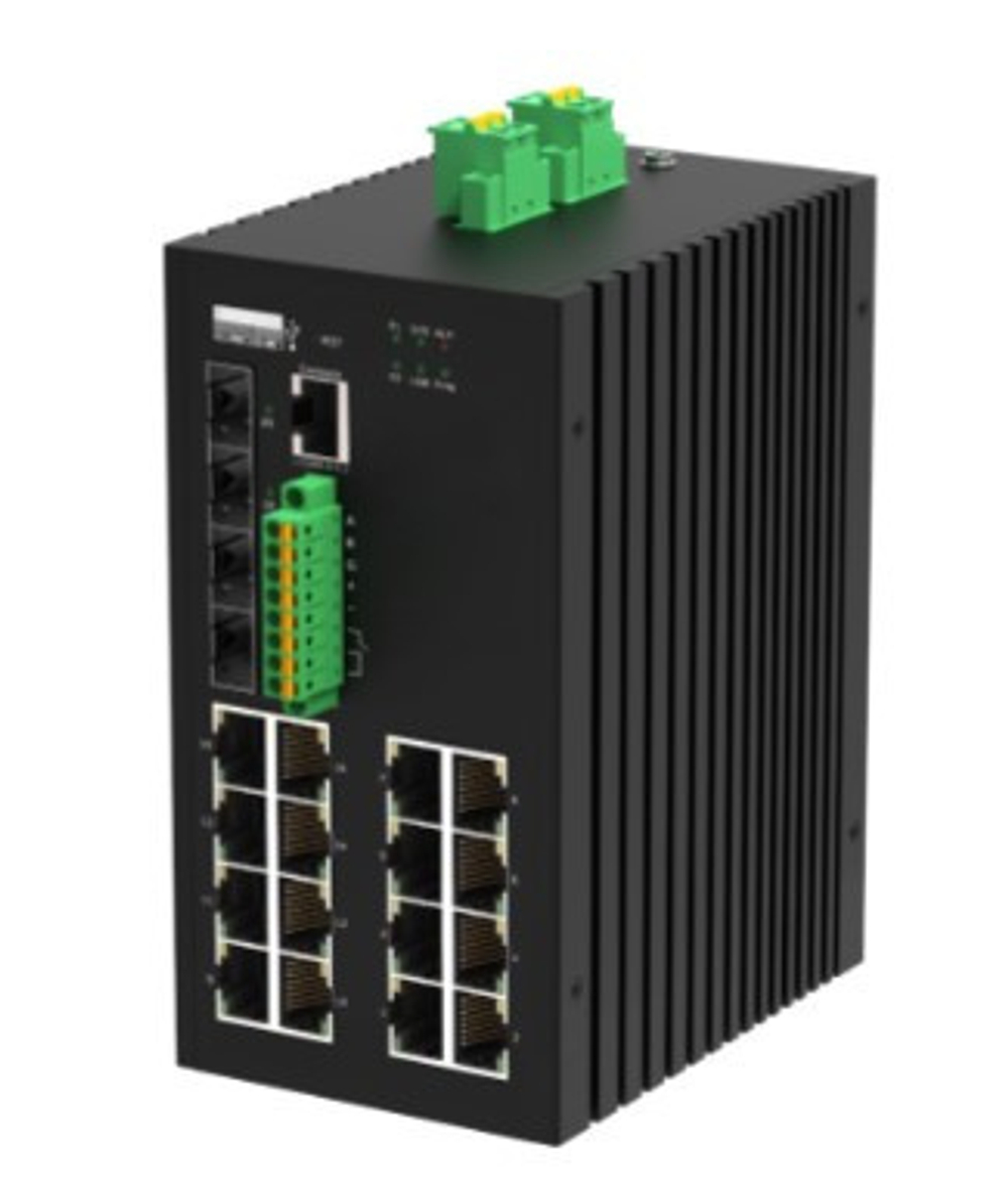 Коммутатор управляемый GIGALINK GL-SW-G207-16P2ST-I