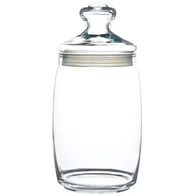 Банка для продуктов стеклянная 1100мл «Чешни» 97425SLB