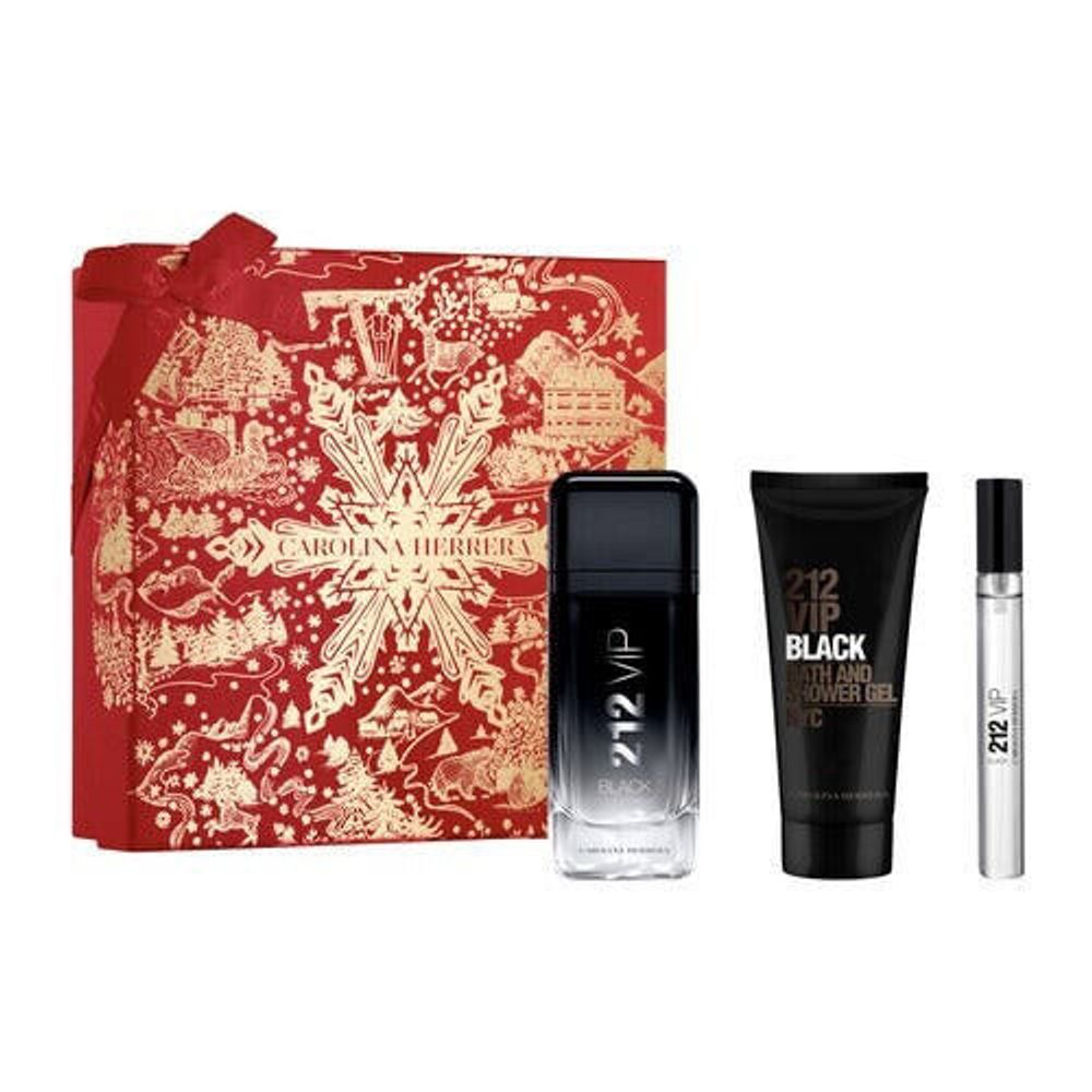 Мужская парфюмерная композиция Carolina Herrera 212 Vip Men Black