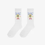 Носки Волчок Darkness белые