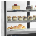 Витрина кондитерская настольная TEFCOLD LPD1200F/BLACK