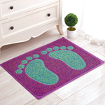 Коврик для ванной 38*58см "Ножки", полиэстер