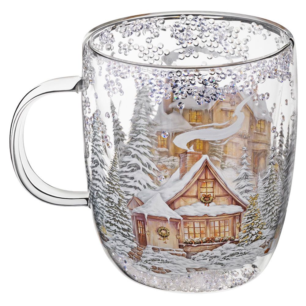 КРУЖКА С ДВОЙНЫМИ СТЕНКАМИ "НАКАНУНЕ РОЖДЕСТВА" 410 МЛ